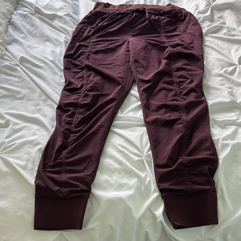 Athleta Plum Drawstring Performance Pants - image 2